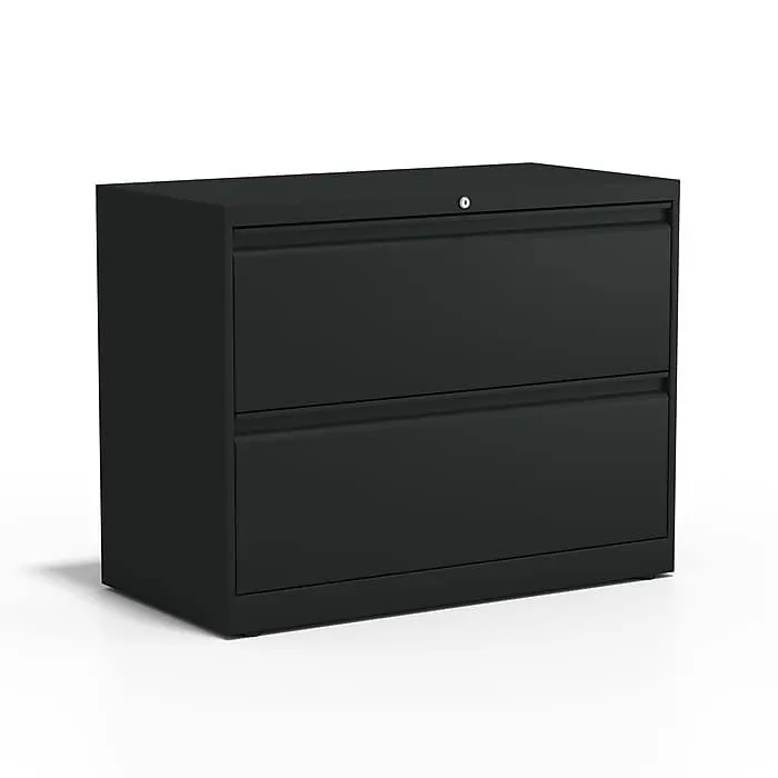 Staples Commercial 2-Drawer Lateral File Cabinet,