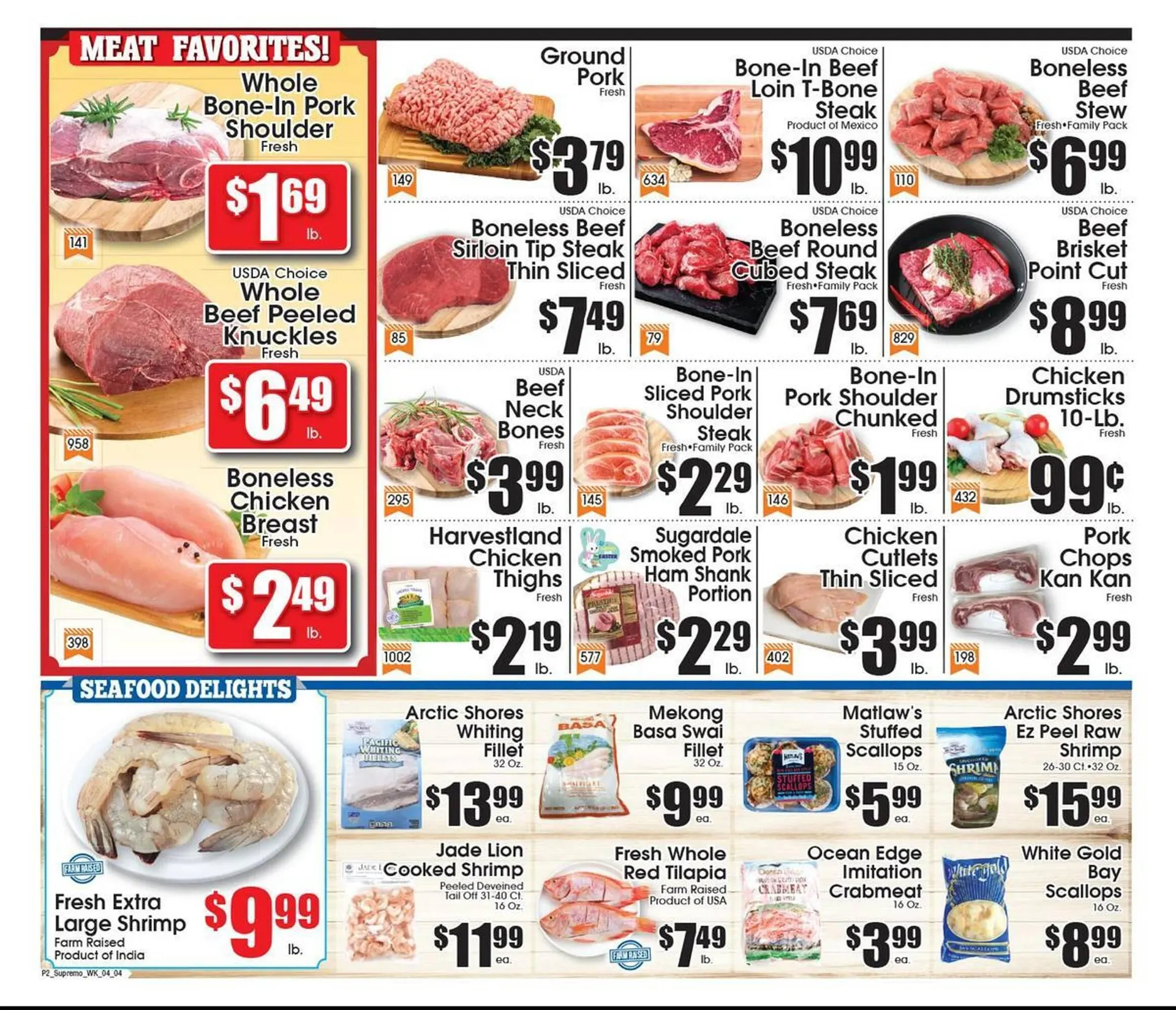 Weekly ad Supremo Foods Inc weekly ad from April 4 to April 10 2026 - Page 2