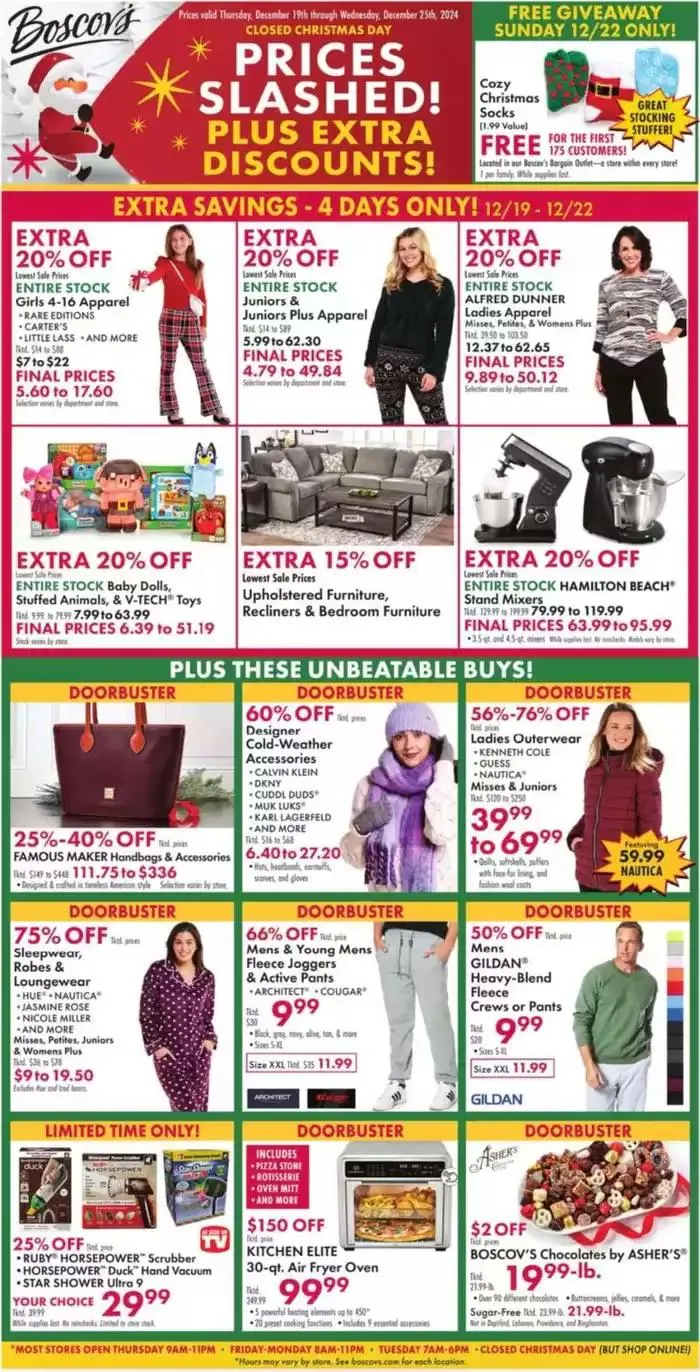 Weekly ad Exclusive bargains from December 19 to December 25 2024 - Page 1
