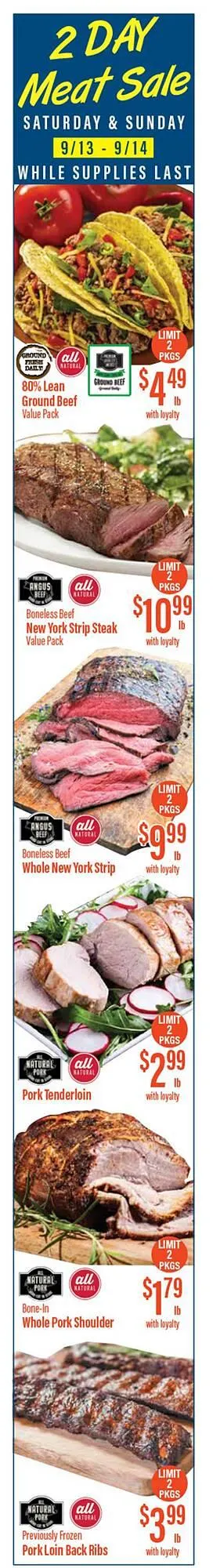 Weekly promotion Chief Supermarket weekly ad spanning from September 11 to September 17 2025 - Page 5 for Catalogue 365