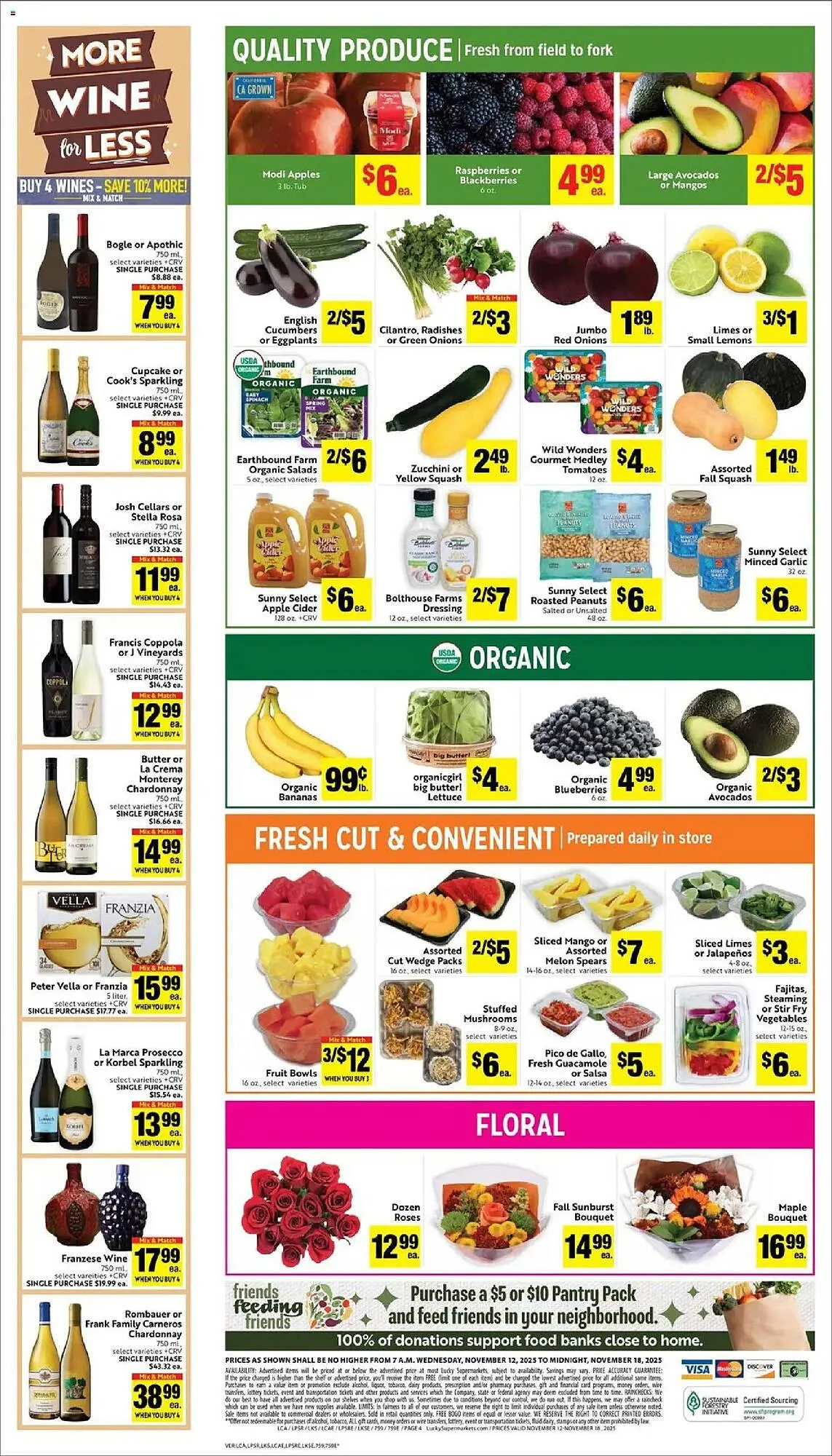 Weekly ad Lucky Supermarkets weekly ad from November 12 to November 19 2025 - Page 4