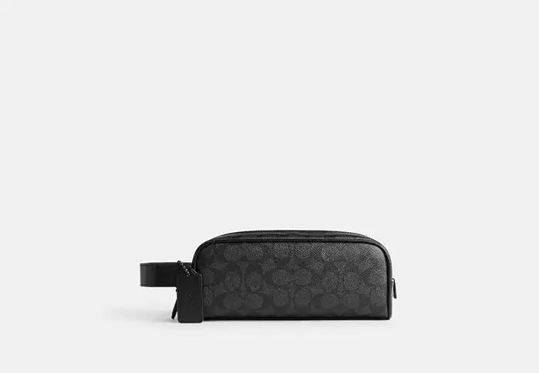 Travel Kit In Signature Canvas