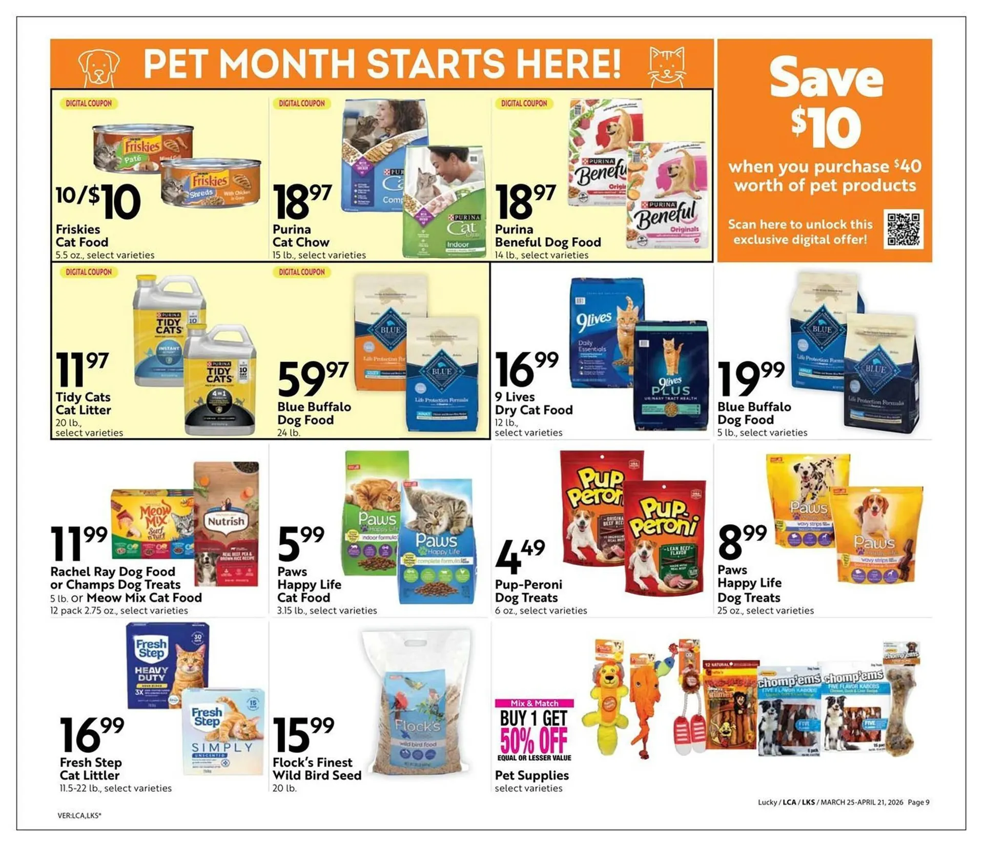 Weekly ad Lucky Supermarkets weekly ad from March 25 to April 21 2026 - Page 9