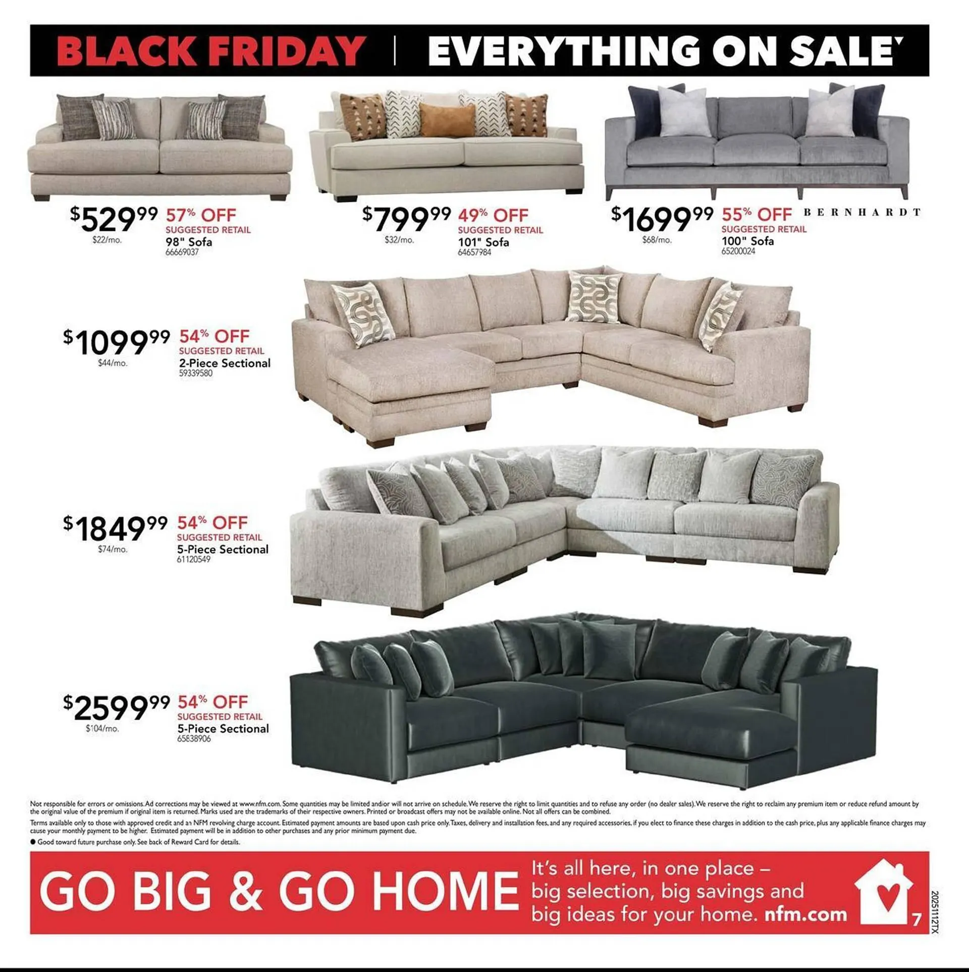 Weekly ad Nebraska Furniture Mart weekly ad from November 12 to November 18 2025 - Page 7