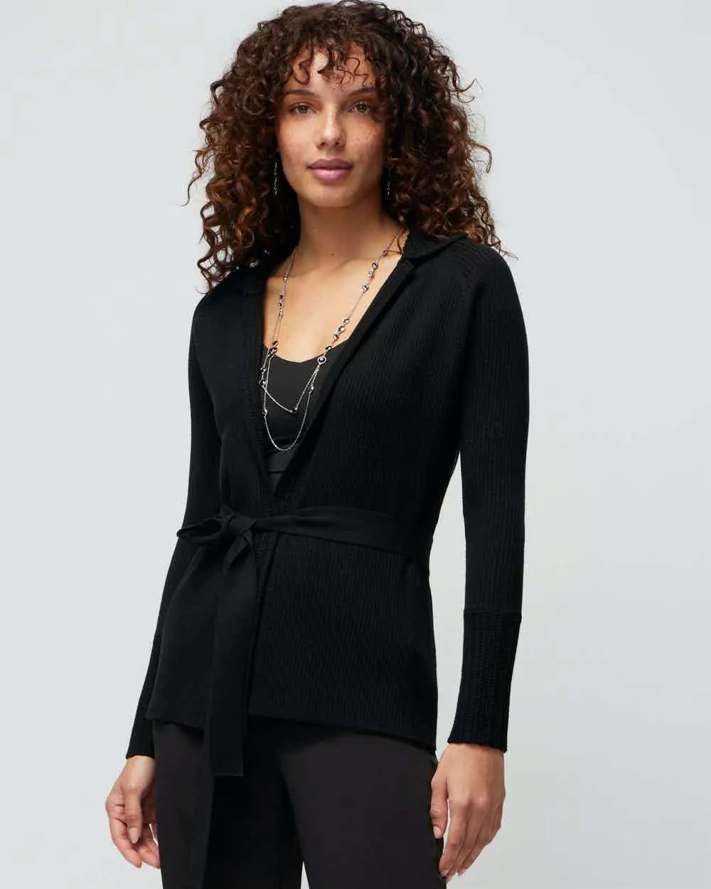 Crochet Collared Cardigan