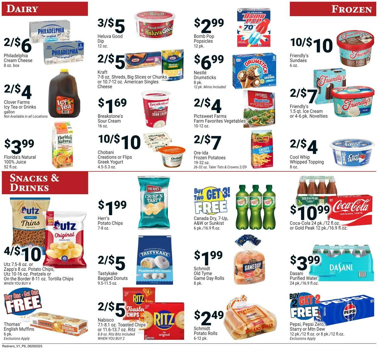 Weekly ad Redner’s Warehouse Market Current weekly ad from June 26 to July 2 2025 - Page 6