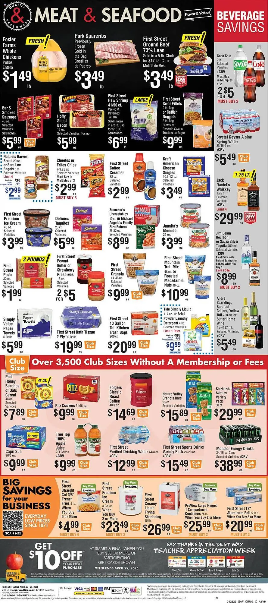Weekly ad Smart & Final Weekly Ad from April 23 to April 29 2025 - Page 3