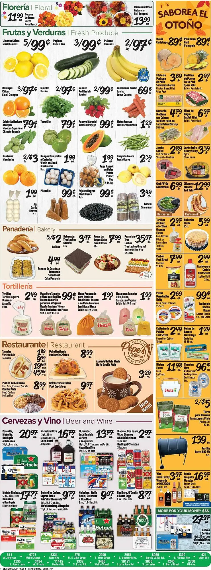 Weekly ad Fiesta Mart weekly ad from November 5 to November 11 2025 - Page 4