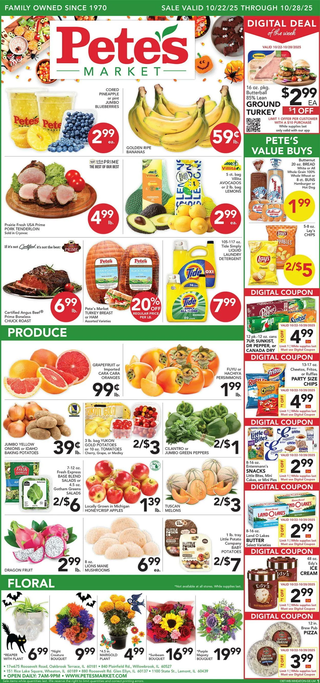 Weekly ad Pete's Fresh Market from October 15 to October 21 2025 - Page 1