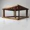 Early Shōwa Traditional Wooden Kotatsu Table, Japan, 1930s