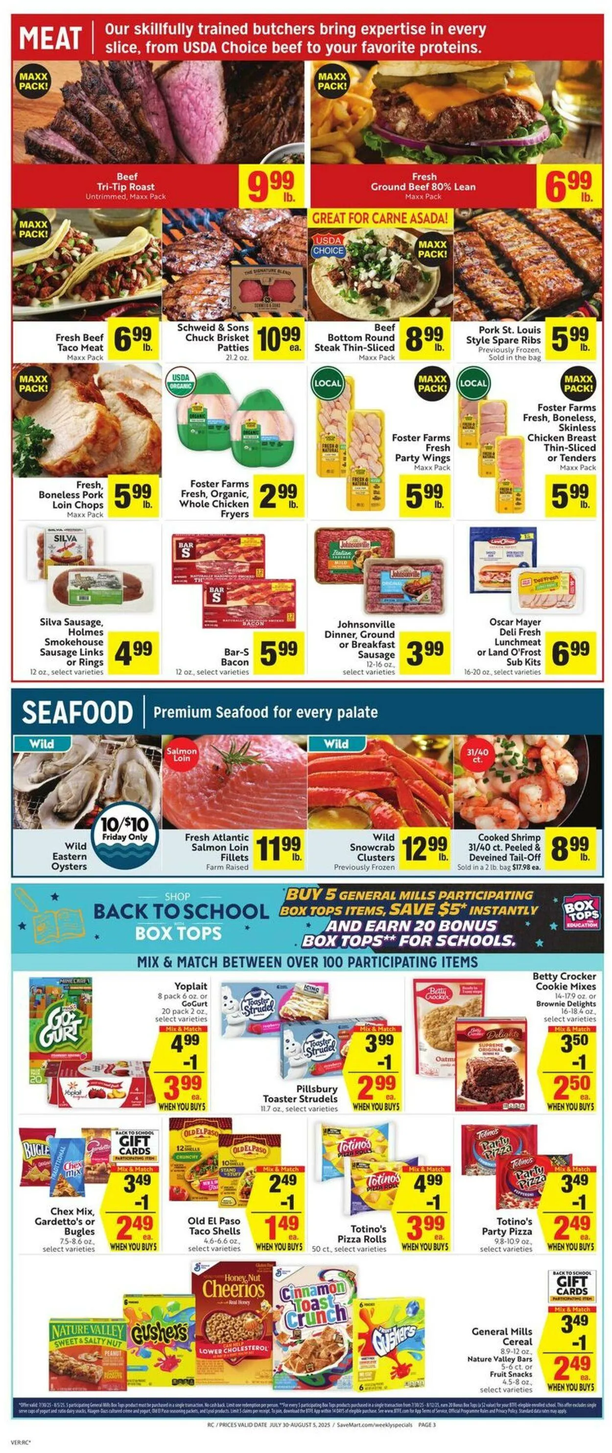 Weekly ad Save Mart Current weekly ad from July 30 to August 5 2025 - Page 3