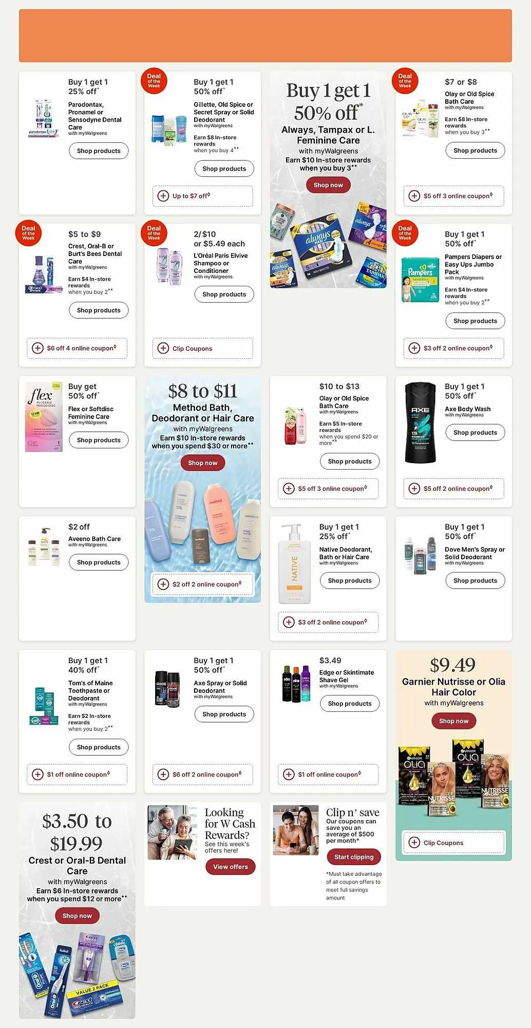 Weekly ad Walgreens Weekly Ad from July 28 to August 6 2025 - Page 10