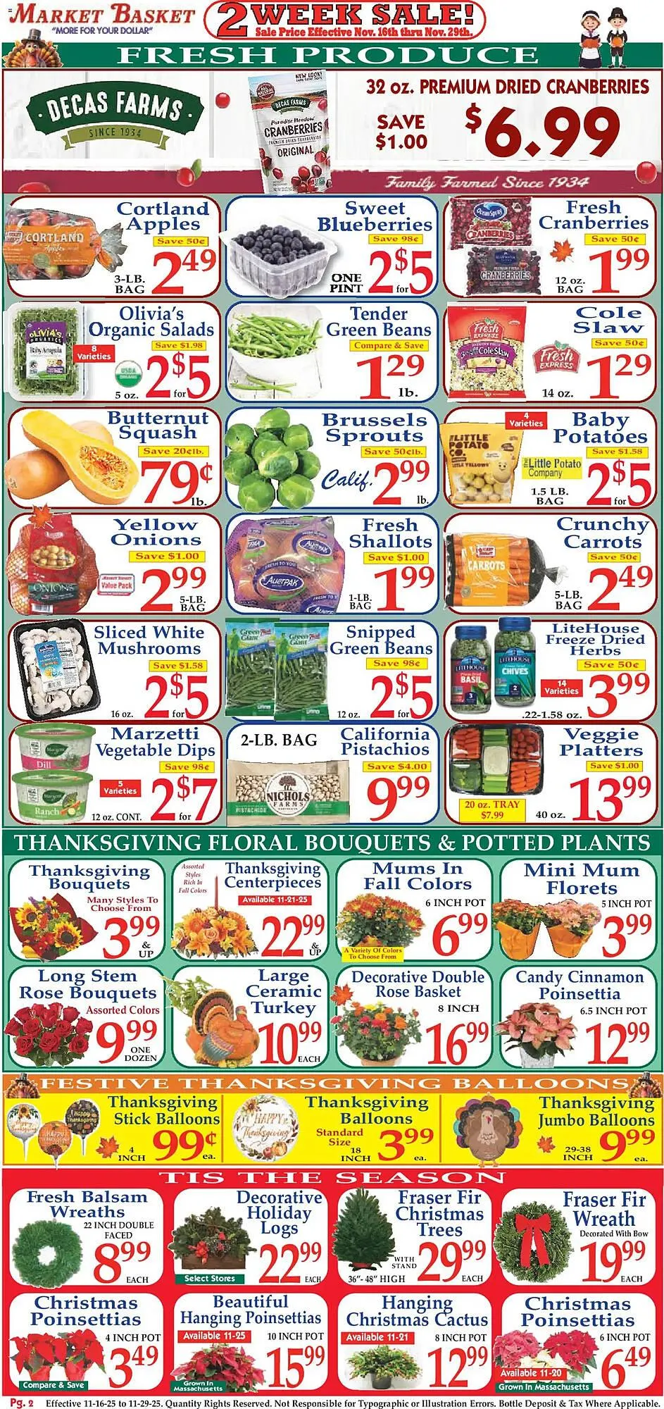 Weekly ad Market Basket weekly ad from November 16 to November 29 2025 - Page 2