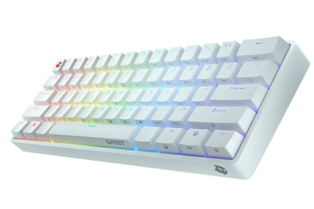 Ghost K1 Wireless Mechanical Keyboard - White