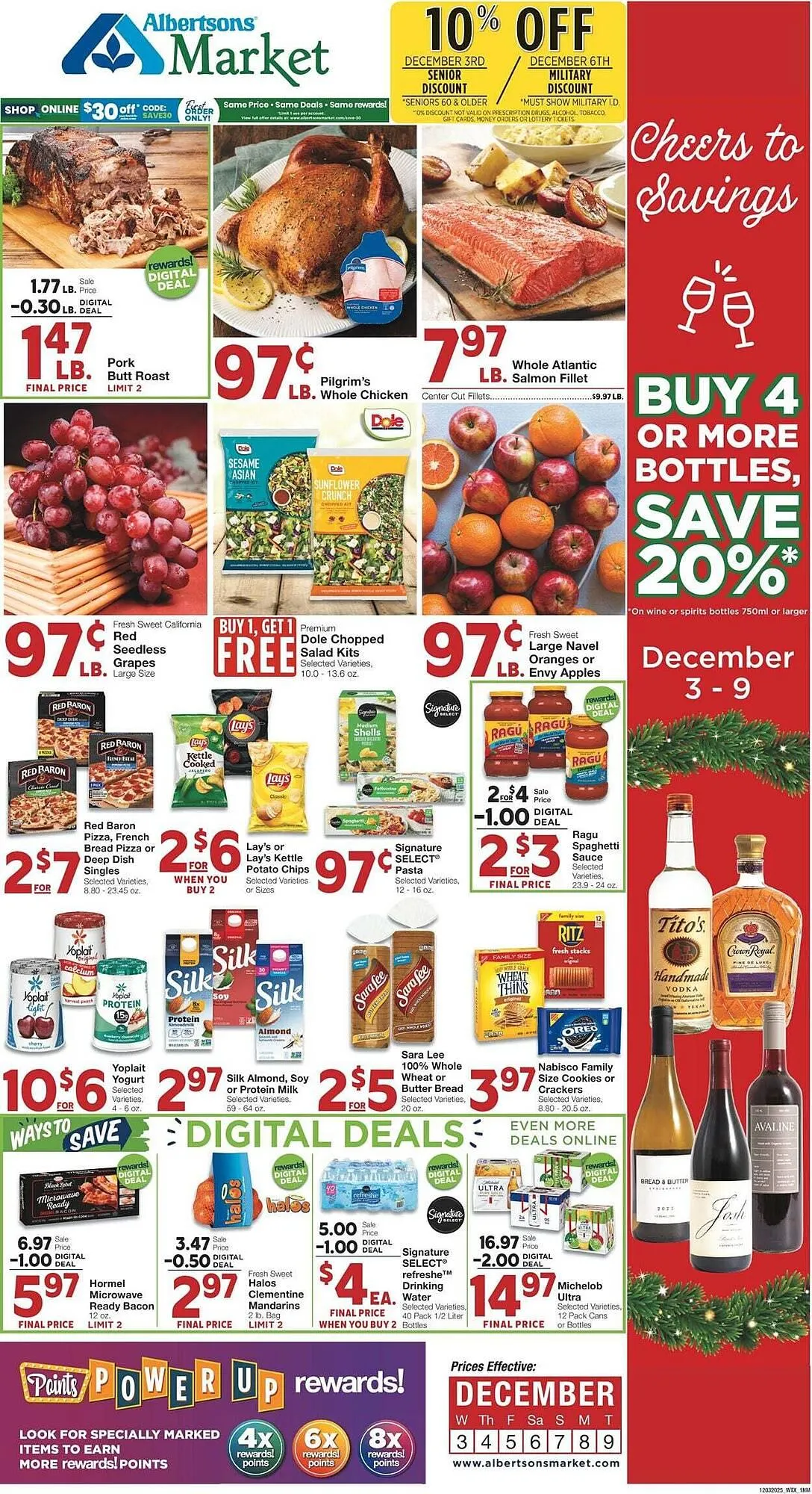 Weekly ad United Supermarkets weekly ad from December 3 to December 9 2025 - Page 1
