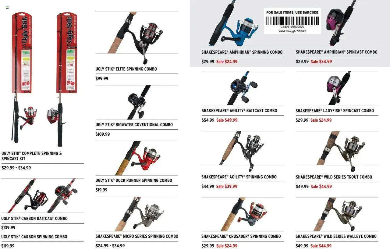 Weekly ad Dunham's Sports Pure Fishing Guide from May 8 to July 16 2025 - Page 17