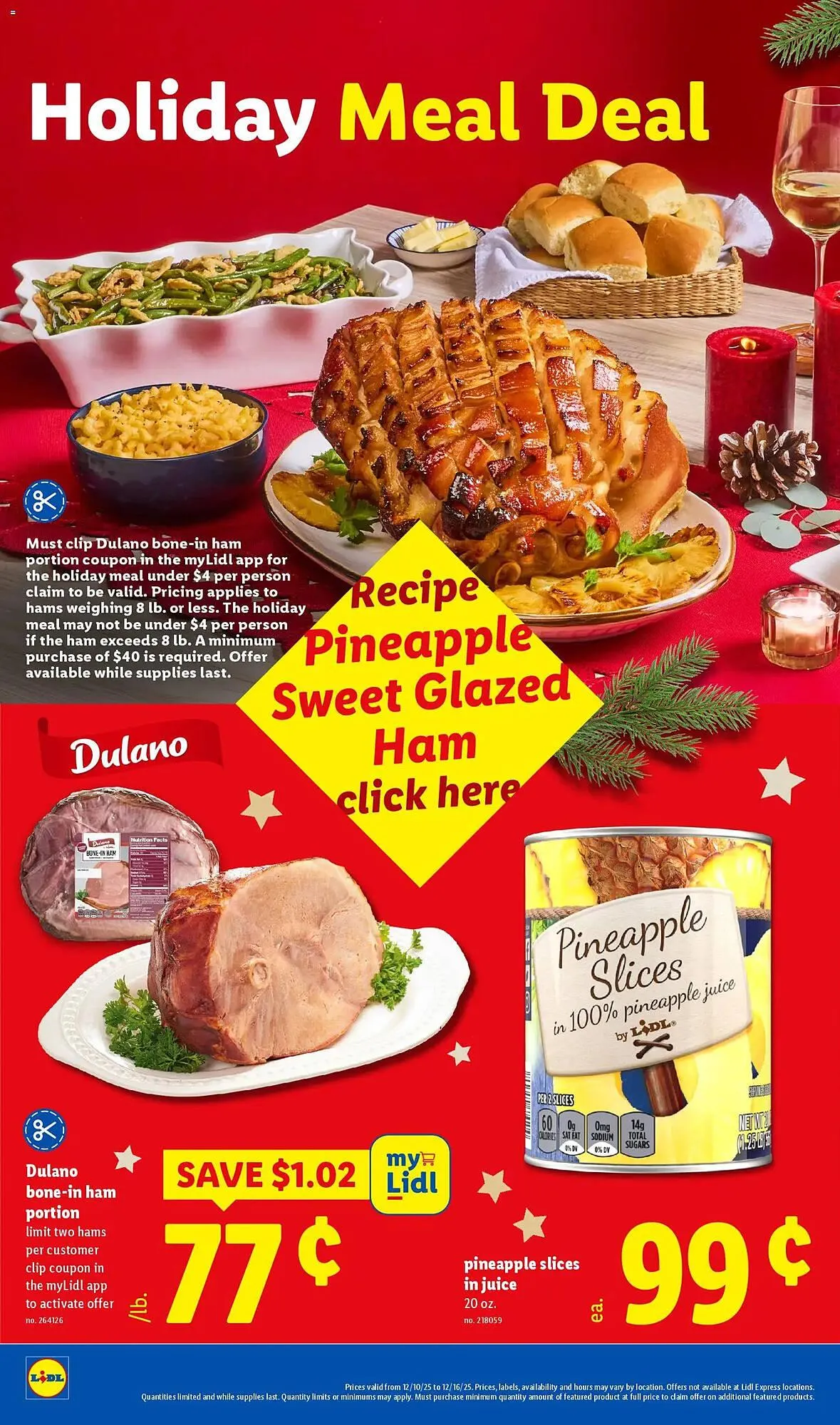 Weekly promotion Lidl weekly ad spanning from December 10 to December 16 2025 - Page 4 for Catalogue 365