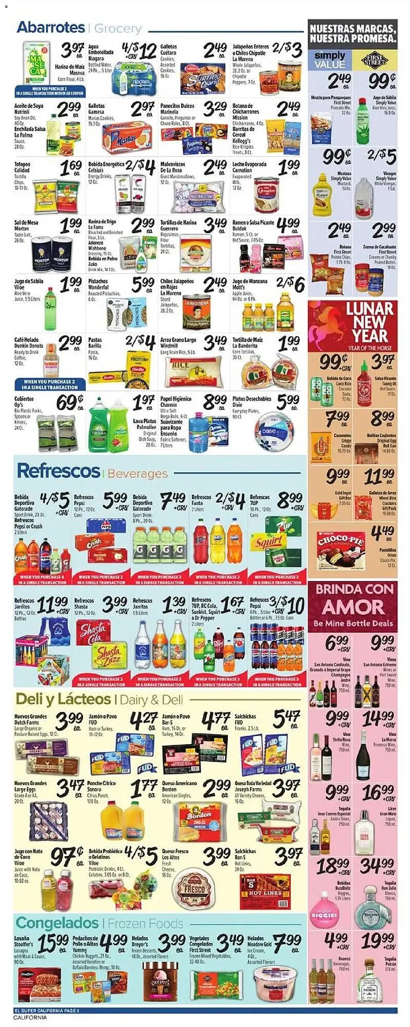 Weekly ad El Super weekly ad from February 11 to February 18 2026 - Page 2