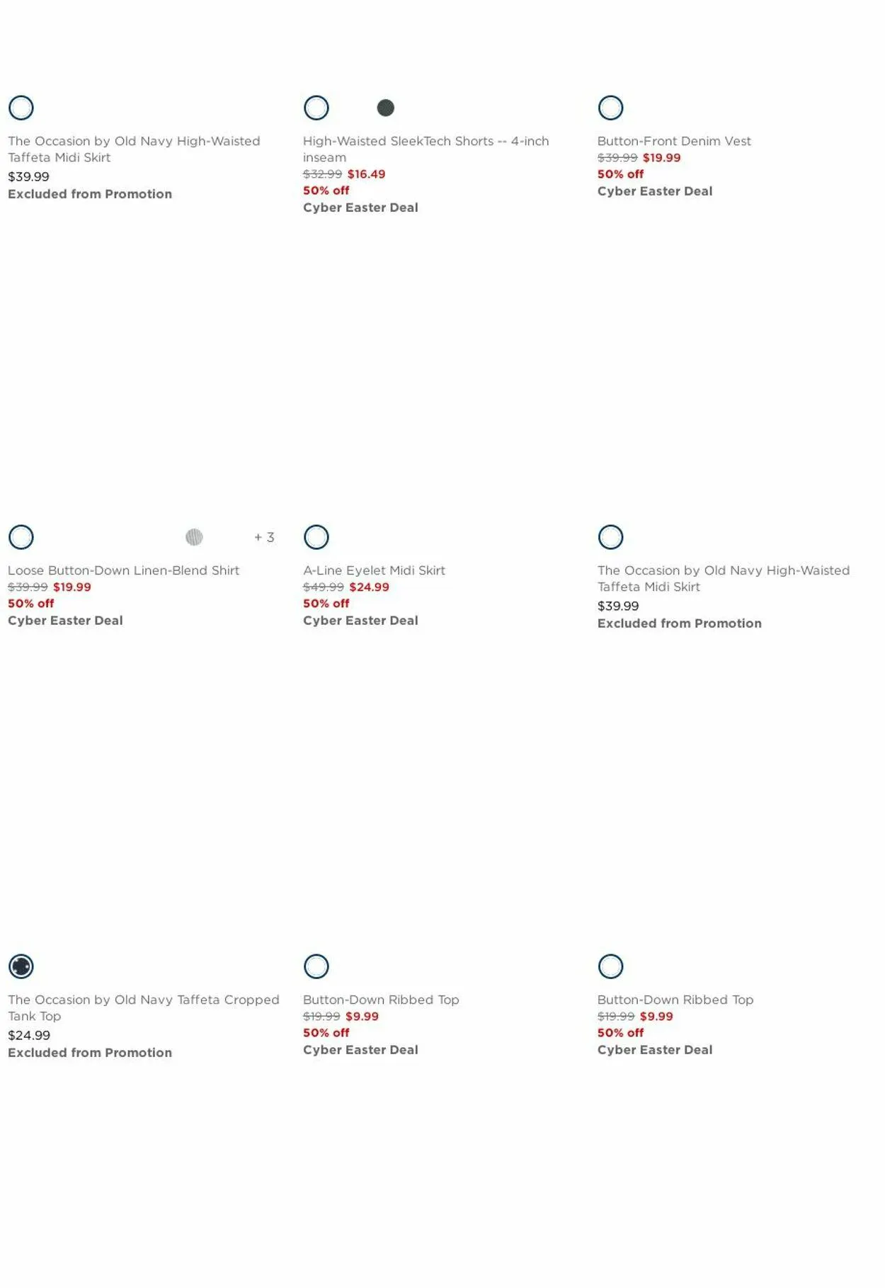 Weekly ad Old Navy from April 1 to April 30 2025 - Page 3