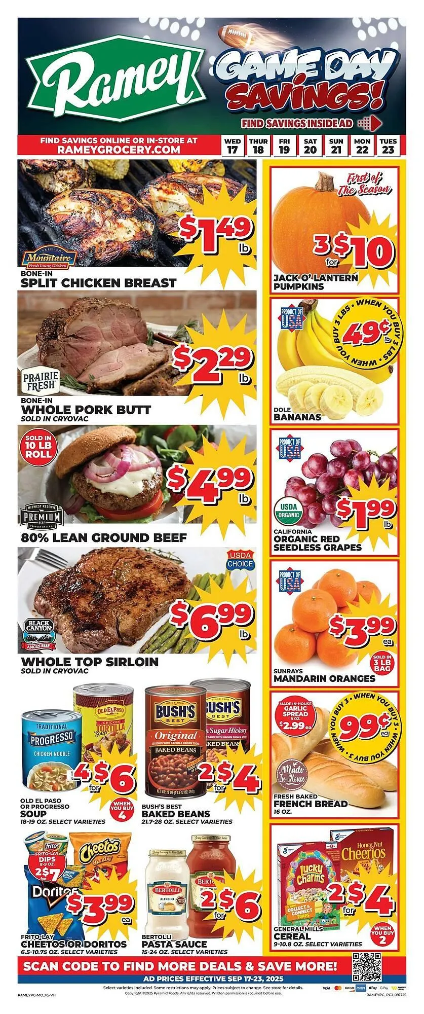 Weekly ad Price Cutter weekly ad from September 17 to September 23 2025 - Page 1