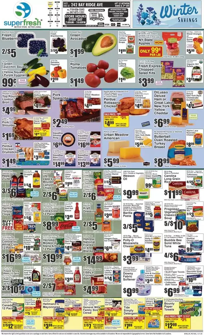 Super Fresh weekly ad - 1