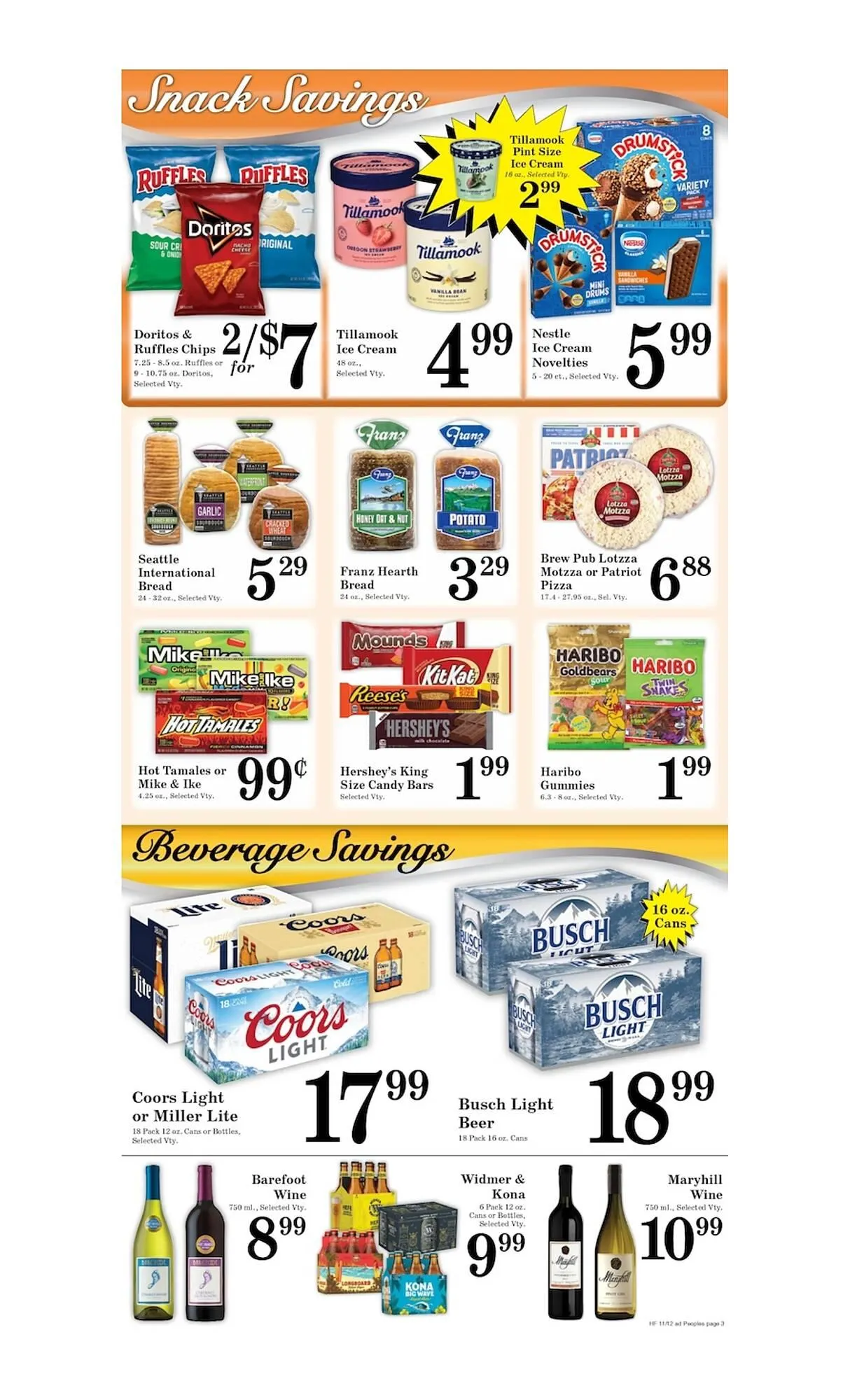 Weekly ad Harvest Foods weekly ad from November 12 to November 18 2025 - Page 3