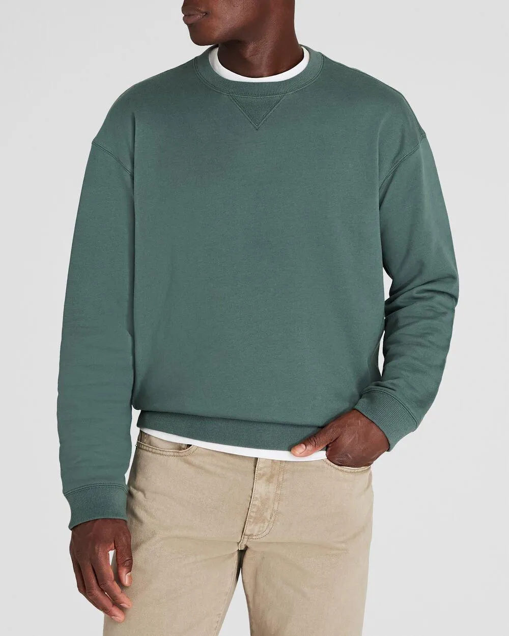 Relaxed Classic Terry Crewneck