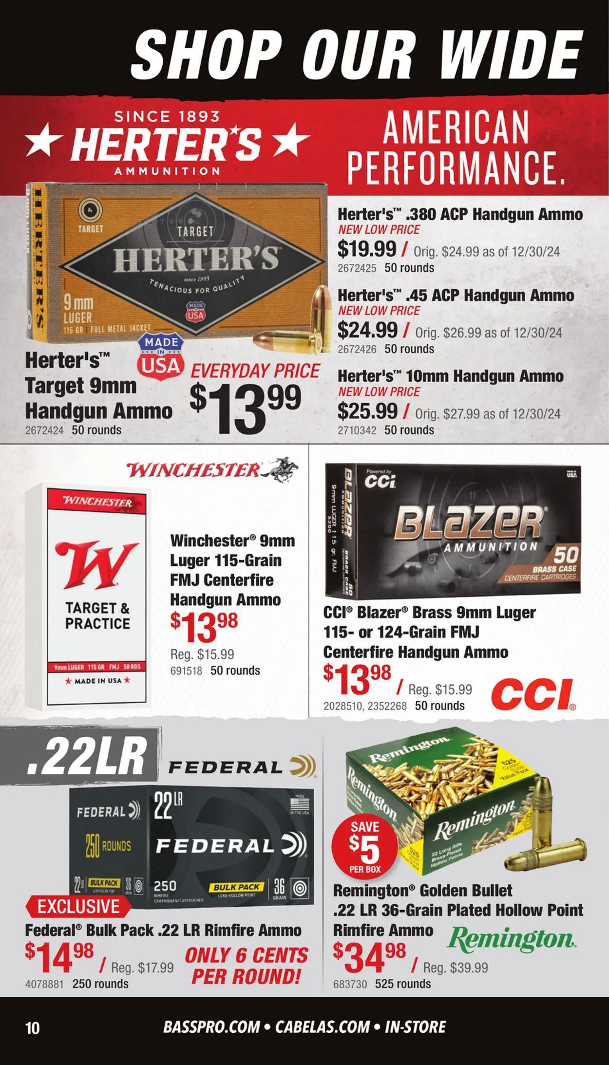 Weekly ad Cabela's Current weekly ad from February 14 to February 28 2025 - Page 10