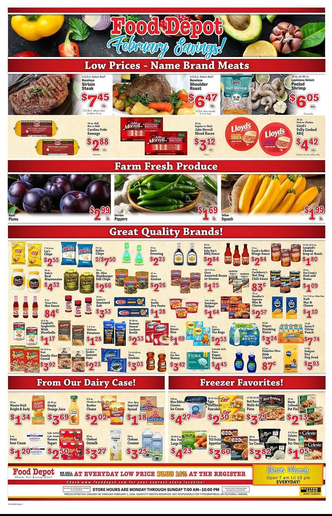 Weekly ad Food Depot weekly ad from January 26 to February 1 2026 - Page 2