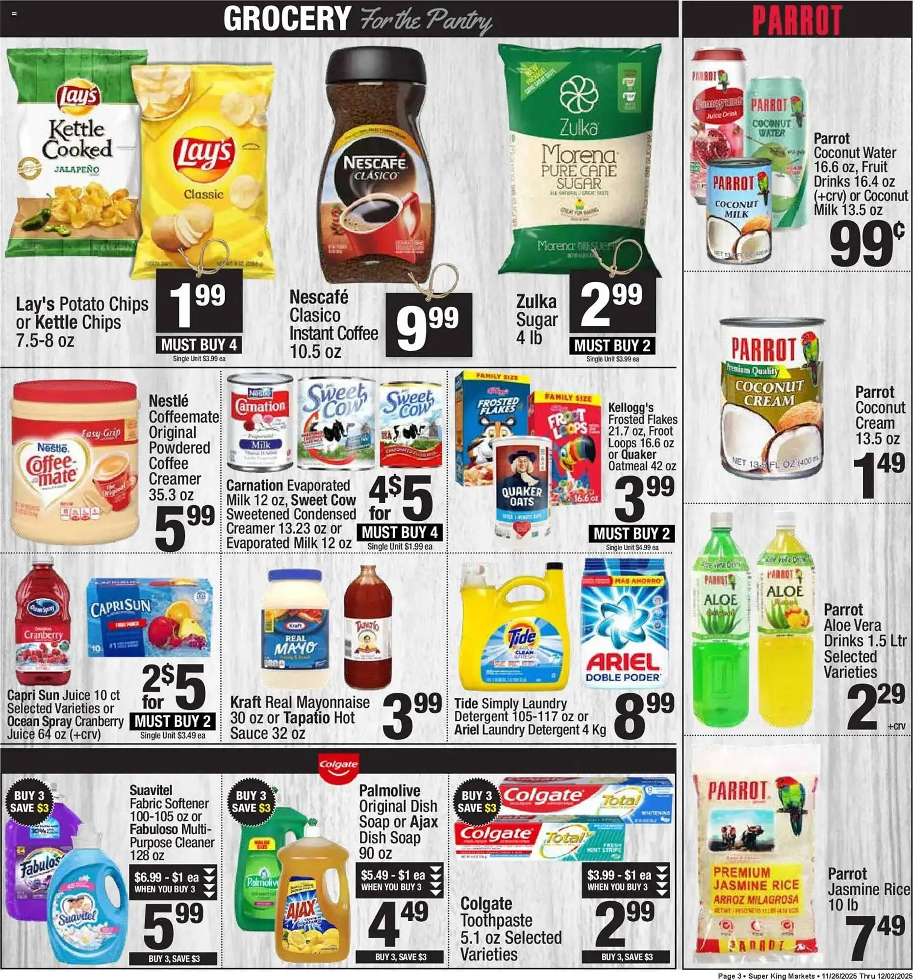 Weekly ad Super King Markets weekly ad from November 26 to December 3 2025 - Page 3