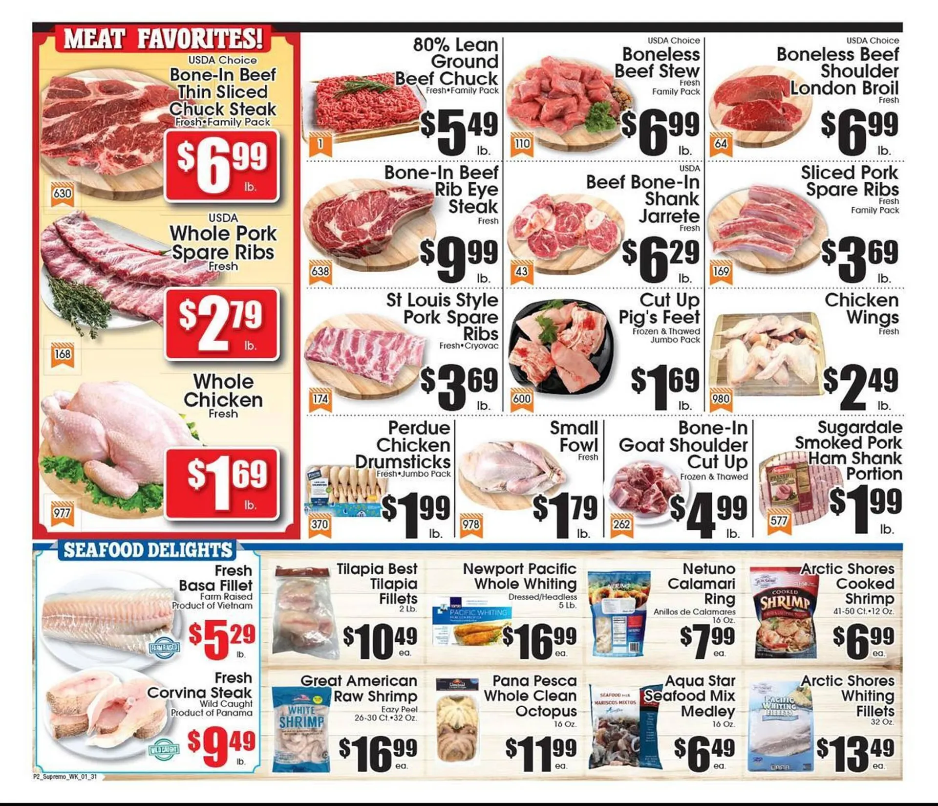 Weekly ad Supremo Foods Inc weekly ad from January 31 to February 6 2026 - Page 2