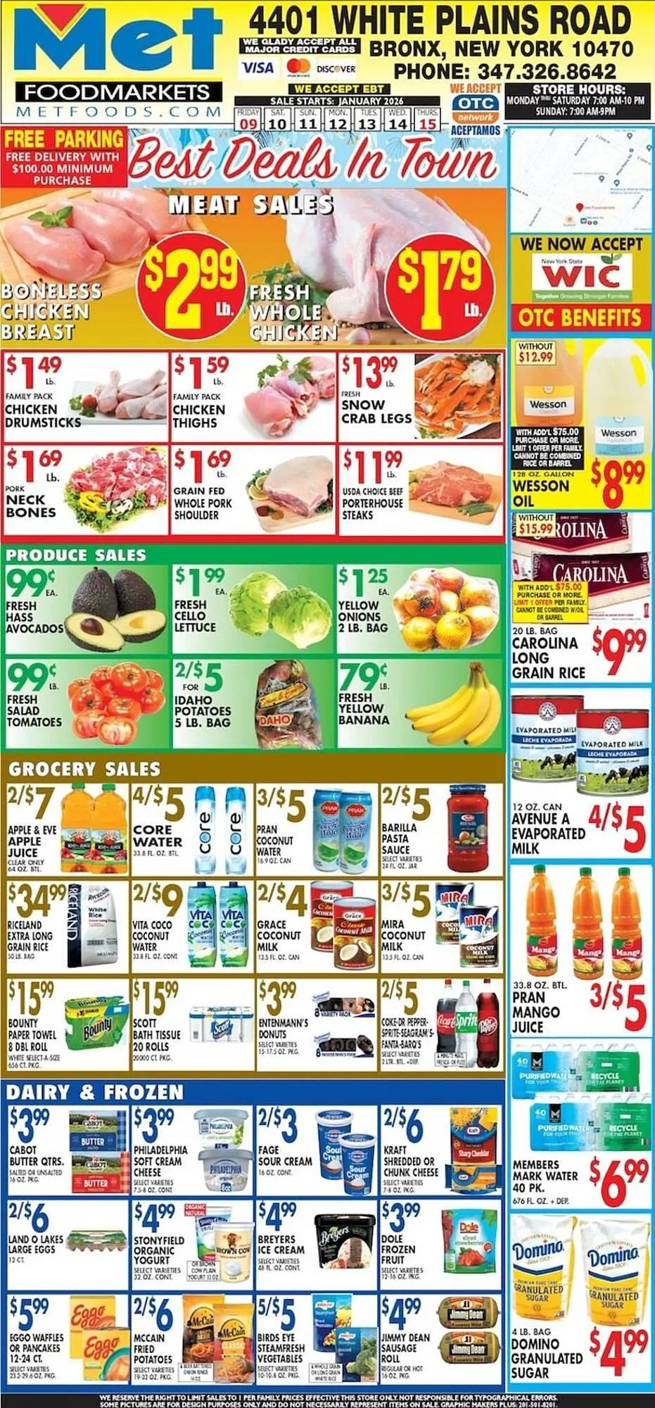 Weekly ad Met Foodmarkets weekly ad from January 9 to January 15 2026 - Page 1