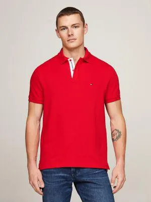 Regular Fit Monotype Placket Polo