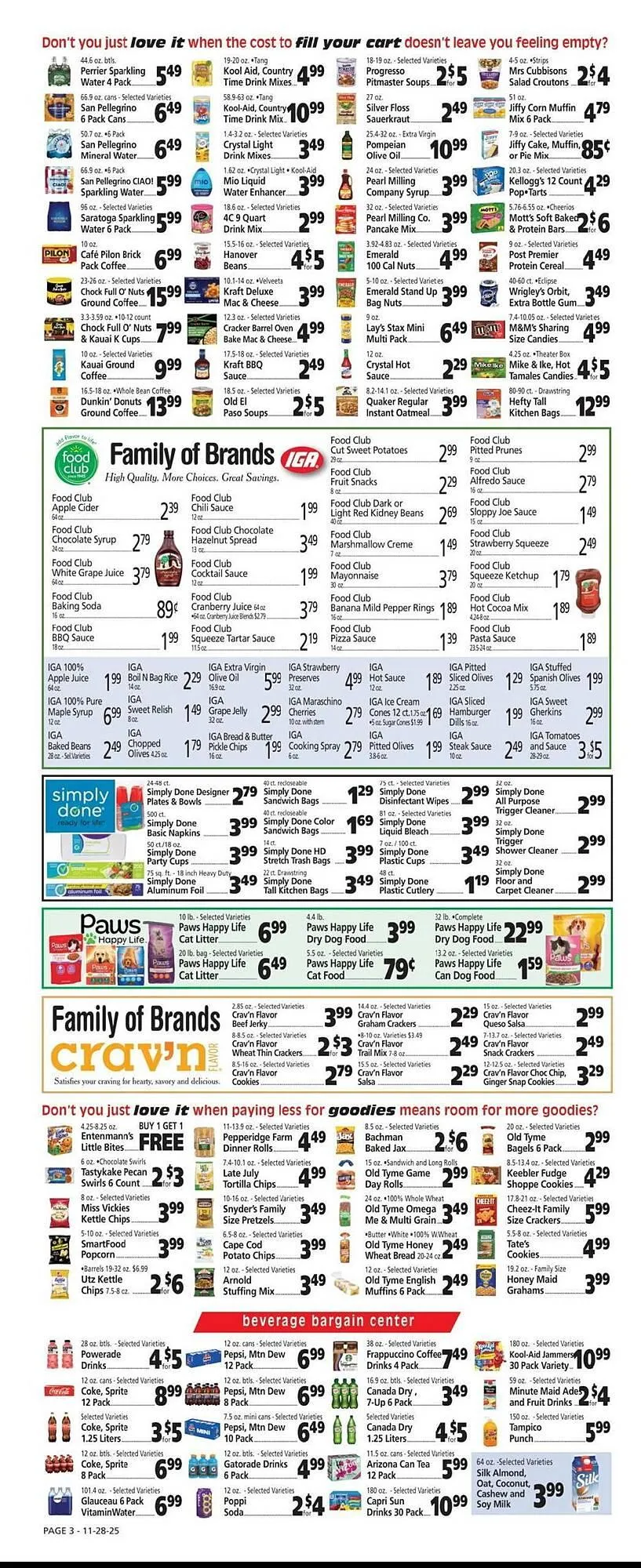 Weekly ad George's Market weekly ad from November 28 to December 4 2025 - Page 3