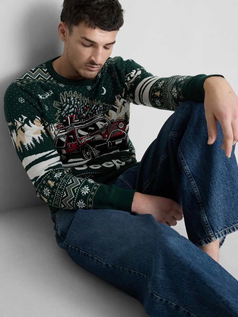 Jeep Christmas Sweater