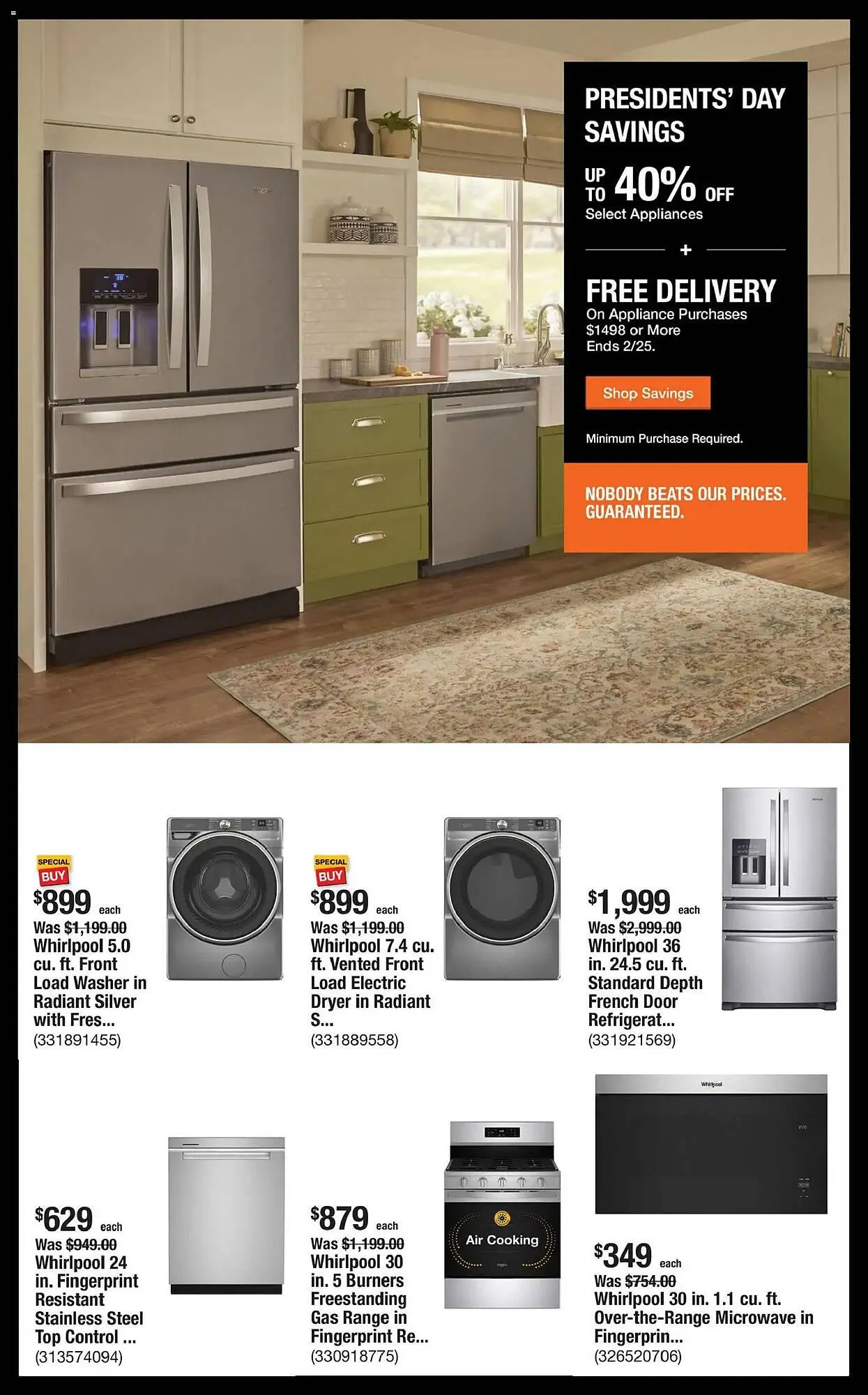 Weekly ad The Home Depot flyer from February 16 to February 24 2026 - Page 2