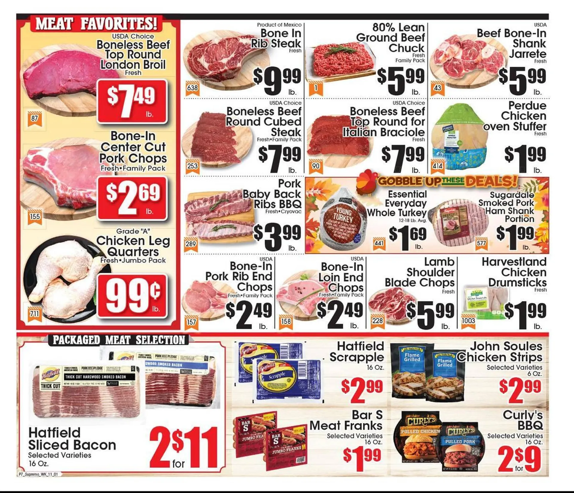 Weekly ad Supremo Foods Inc weekly ad from November 1 to November 7 2025 - Page 7