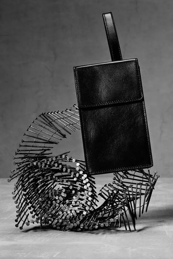 LEATHER PHONE BAG