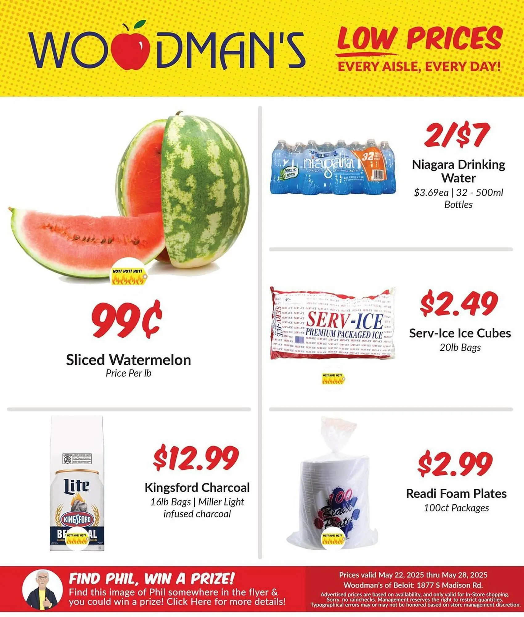 Weekly ad Woodman's Weekly Ad from May 22 to May 28 2025 - Page 1