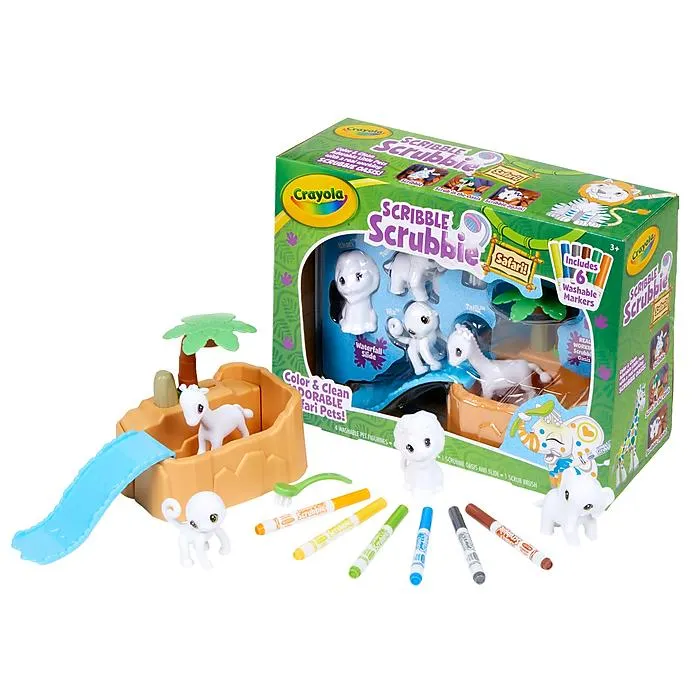 Crayola Scribble Scrubbie Safari Tub Set (BIN747267)