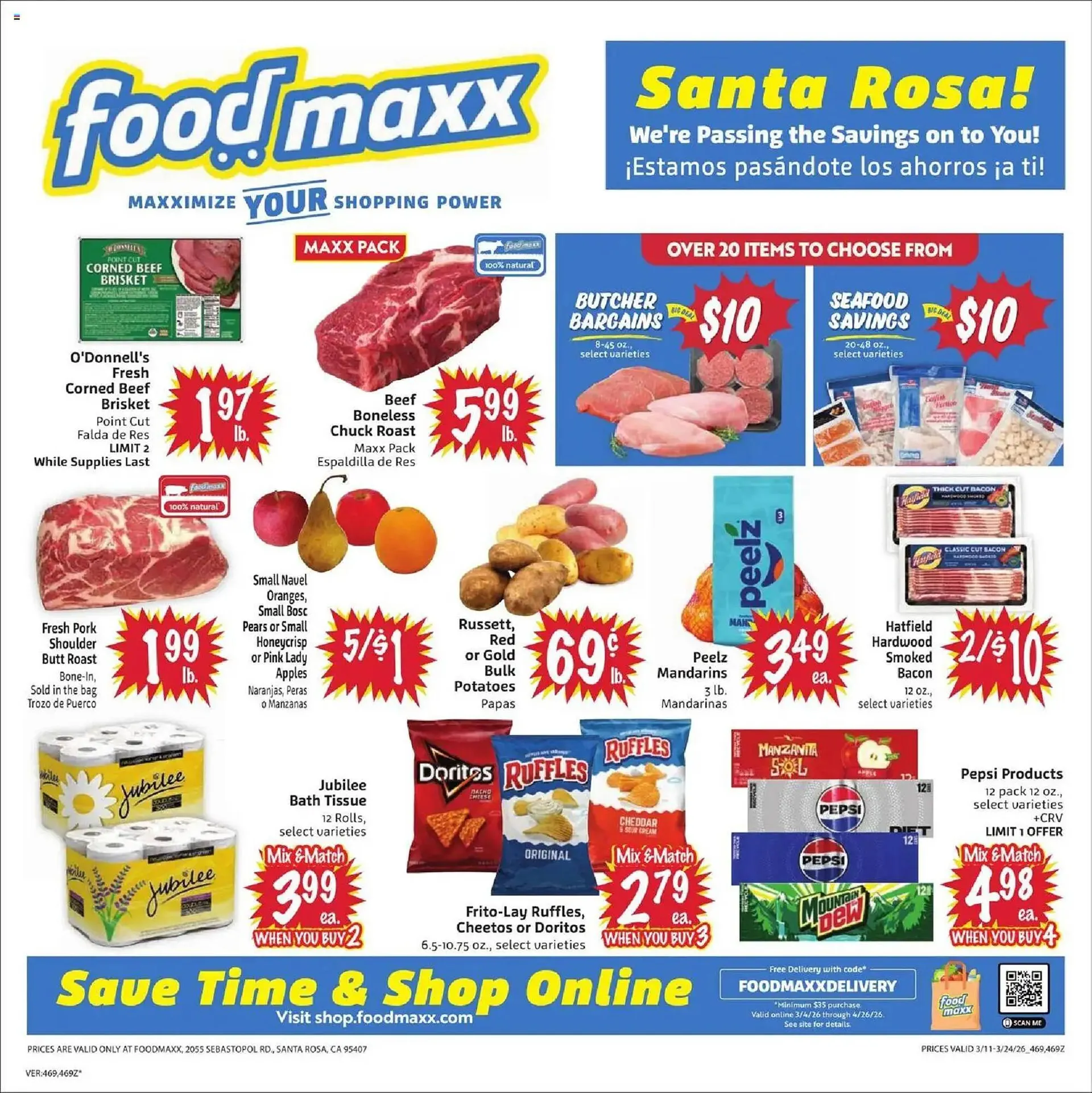 Weekly ad Foodmaxx weekly ad from March 11 to March 25 2026 - Page 1