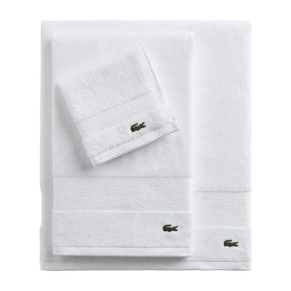 Lacoste Heritage Supima 100% Cotton Hand Towel