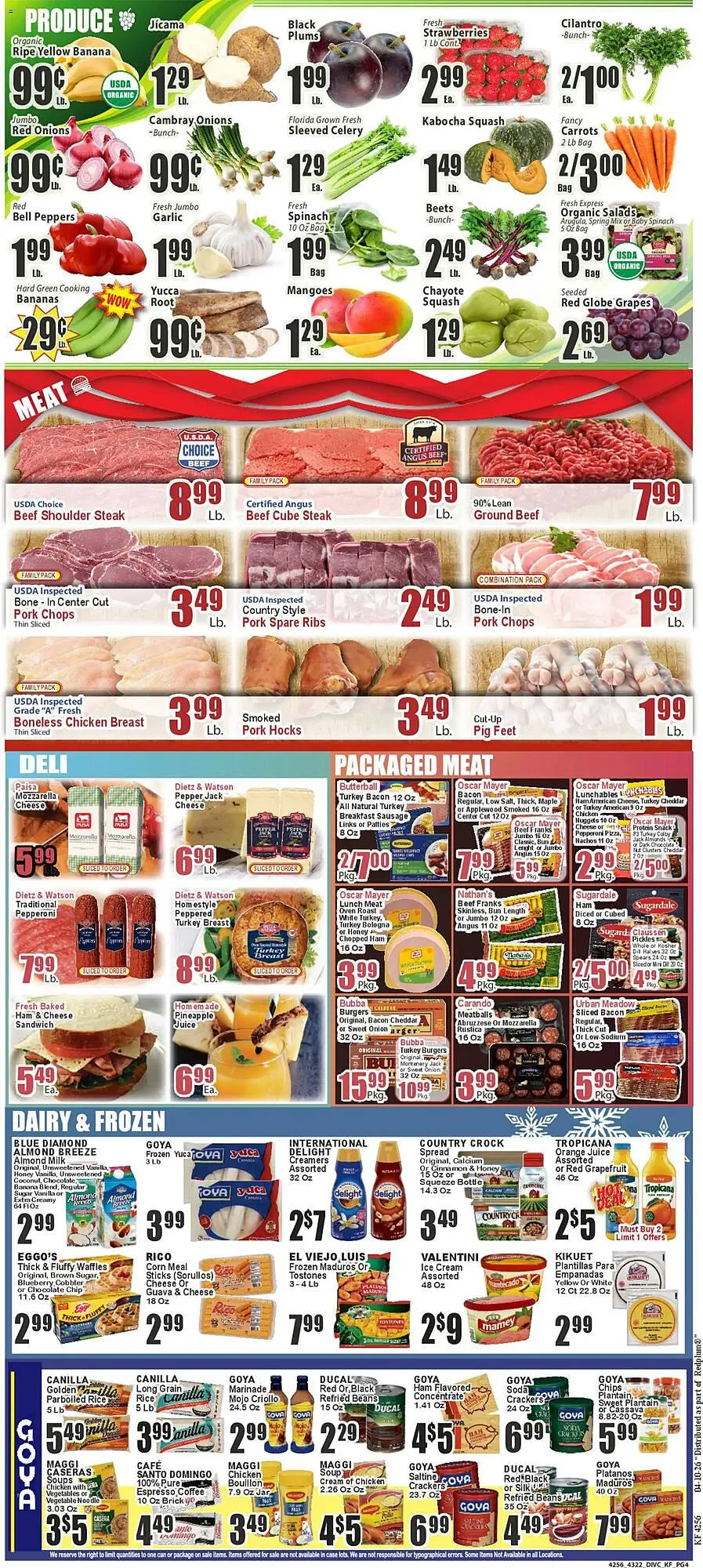 Weekly promotion Key Food circular spanning from October 10 to October 16 2026 - Page 4 for Catalogue 365