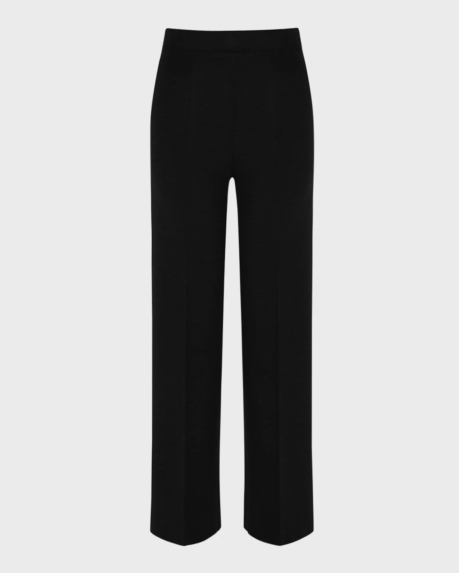 Opal Straight-Leg Knit Wool Pants
