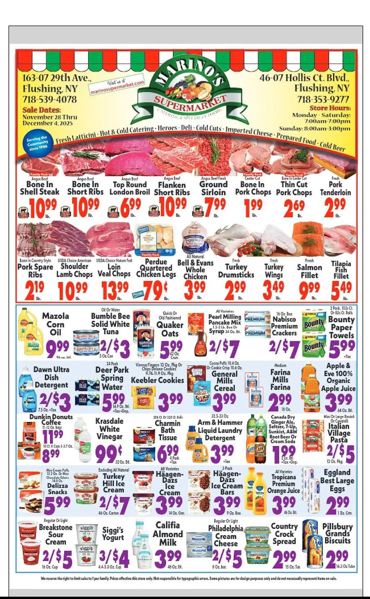 Marinos Supermarket weekly ad - 1