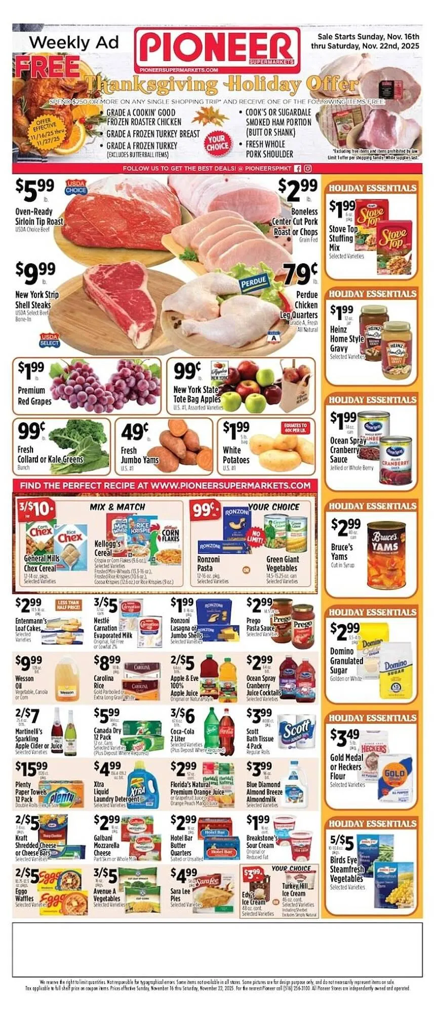 Pioneer Supermarkets weekly ad - 1