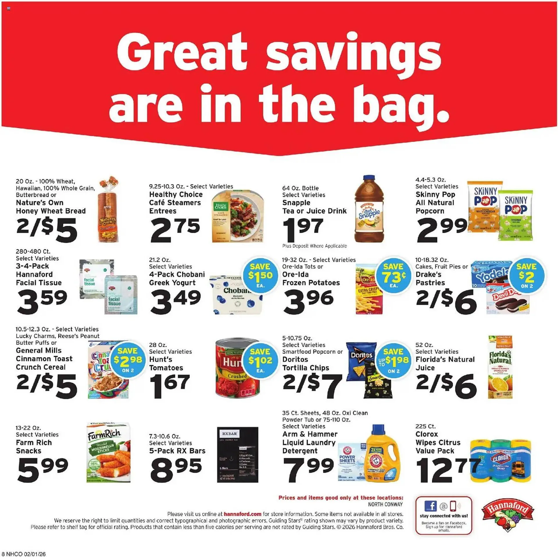 Weekly ad Hannaford flyer from February 1 to February 7 2026 - Page 8