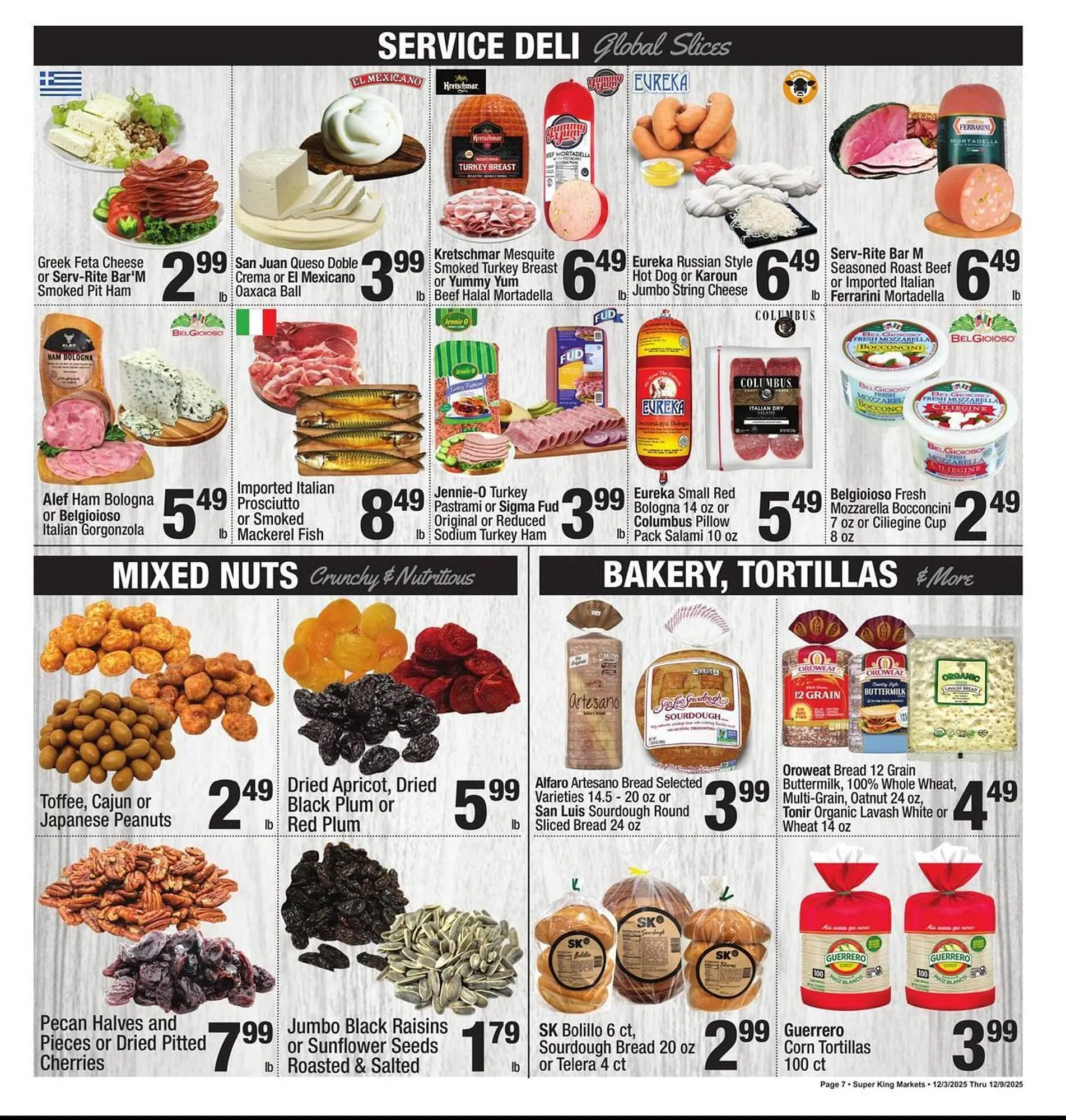 Weekly ad Super King Markets weekly ad from December 3 to December 9 2025 - Page 8
