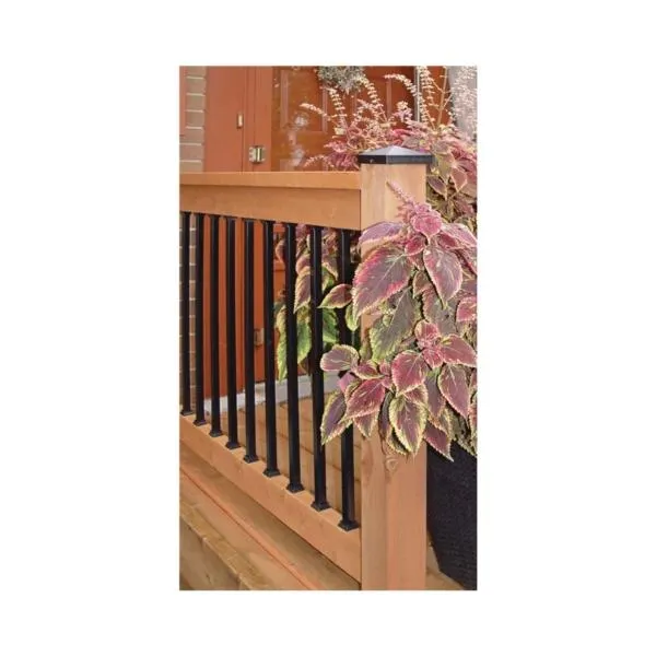 SQPS26 Tubing Baluster, 26 in L, Square, Steel, Galvanized