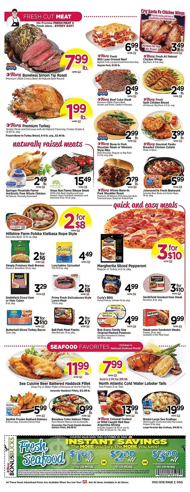 Weekly ad Tops weekly ad from October 12 to October 18 2025 - Page 2